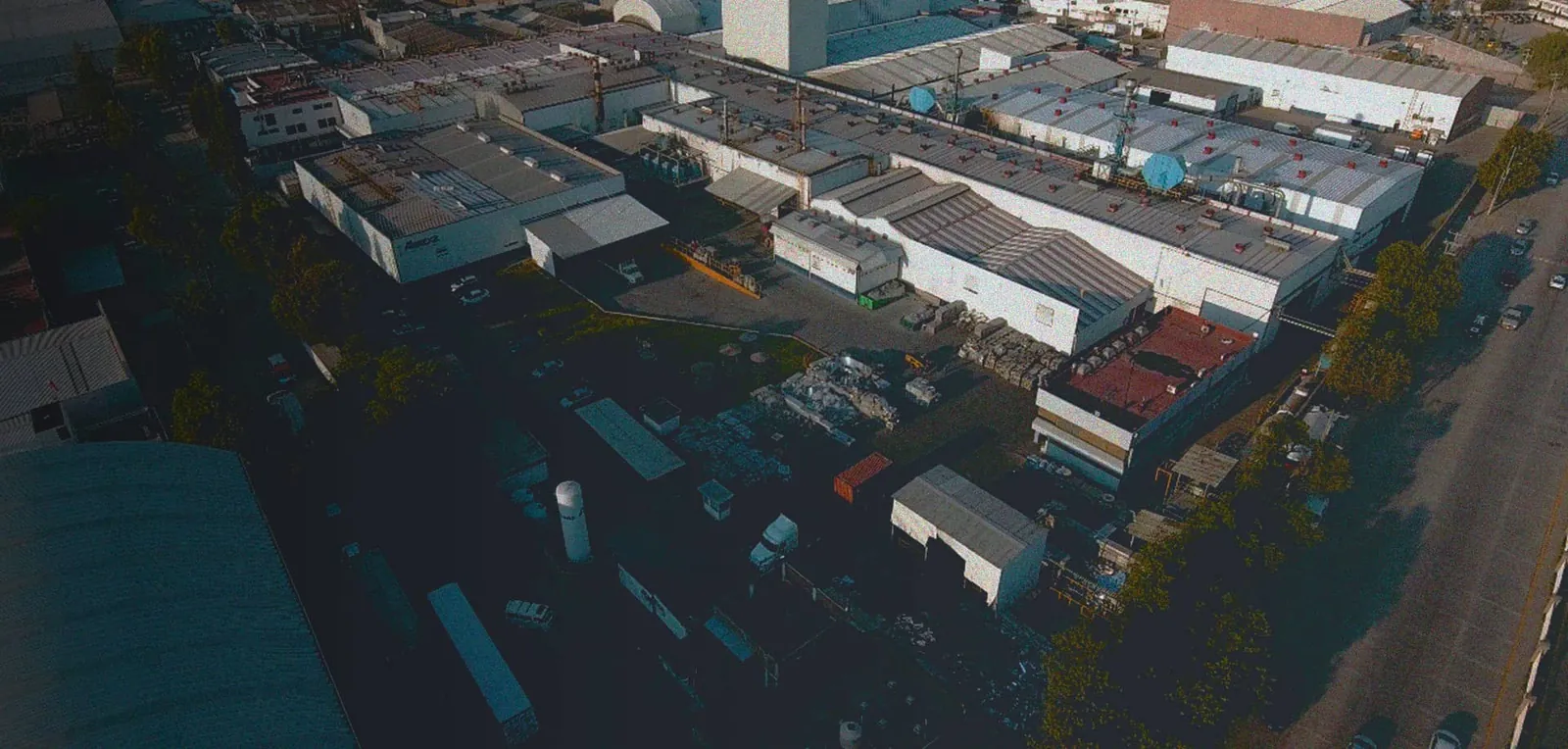 Aerial view of the Almexa plant